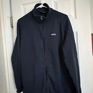 Women’s Patagonia Full-zip Better Sweater - navy